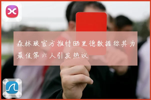森林狼官方推特晒里德数据称其为最佳第六人引发热议